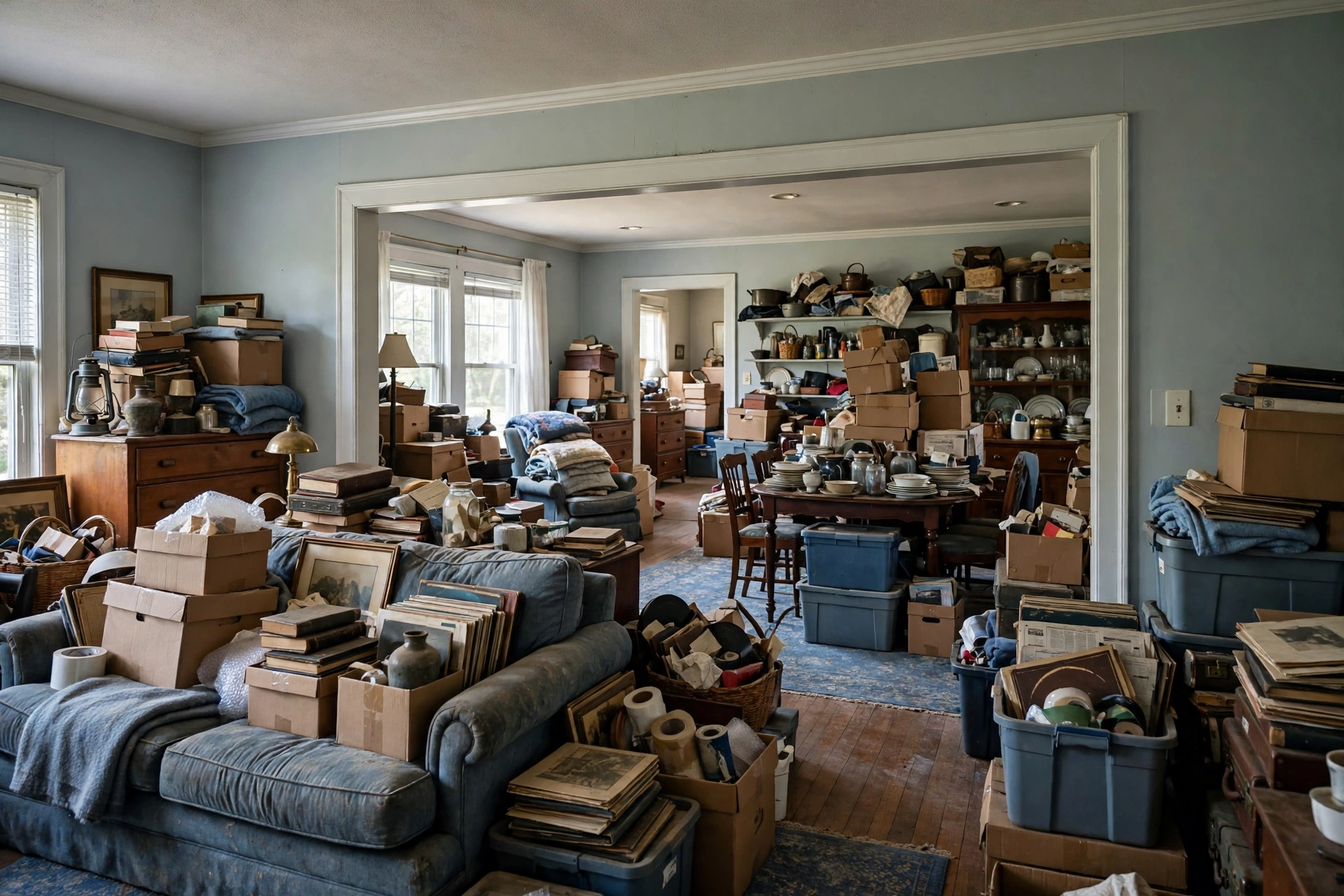 Before photo,  Estate Cleanout in Fairwood, by Bowie Junk Removal Company