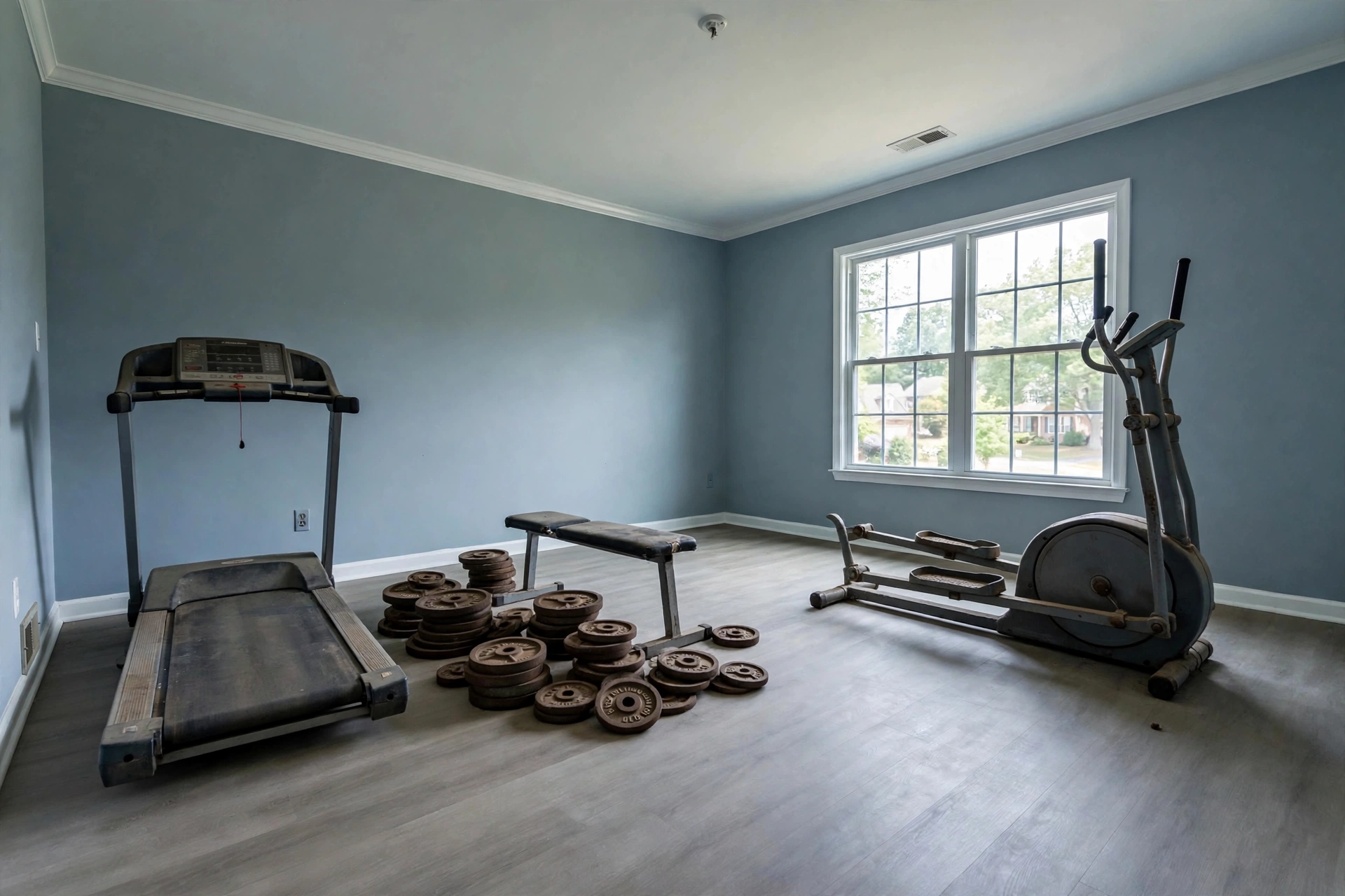 Before photo,  Exercise Equipment Removal in White Marsh, by Bowie Junk Removal Company