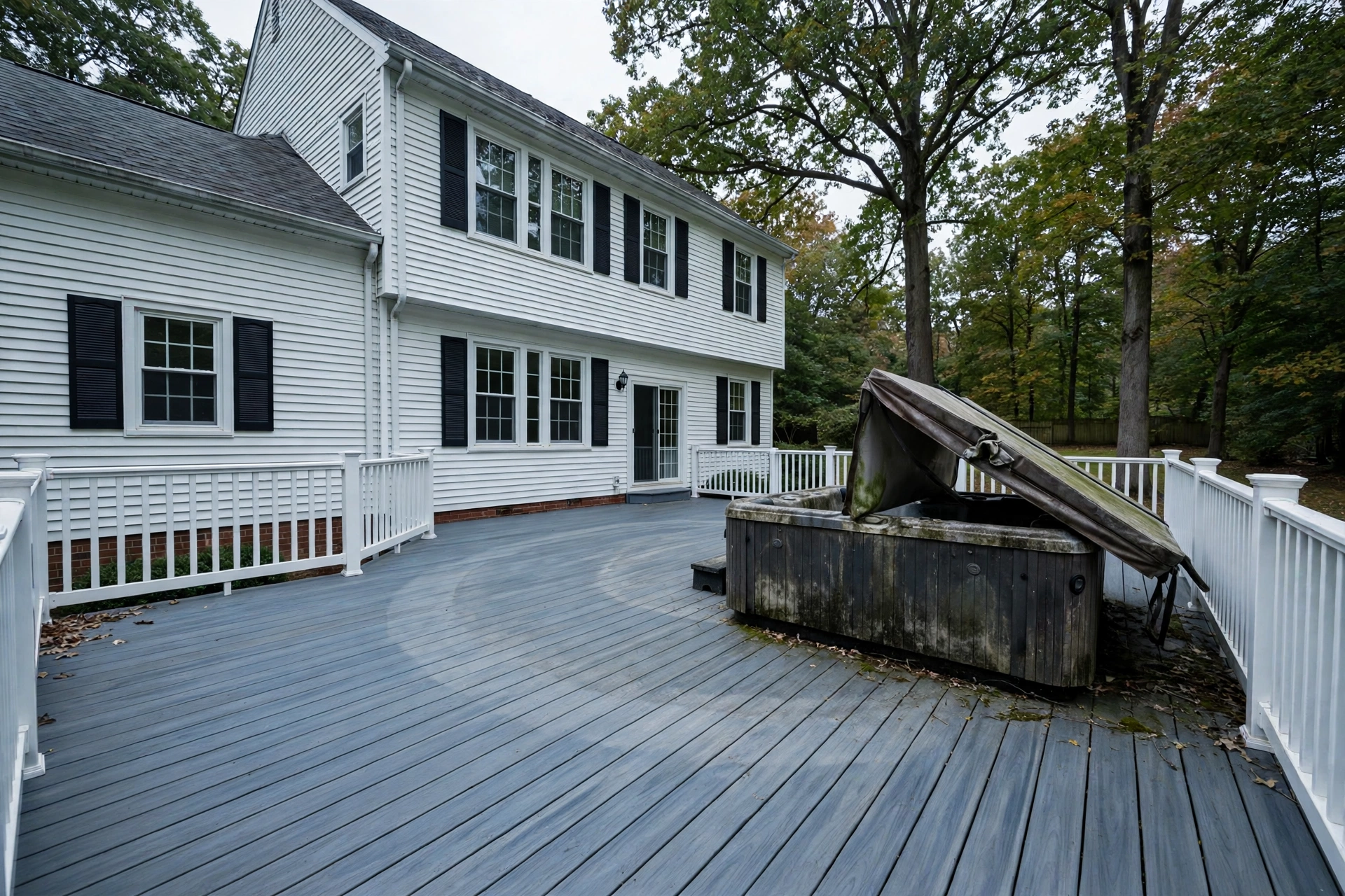 Before photo,  Hot Tub and Spa Removal in Heather Hills, by Bowie Junk Removal Company